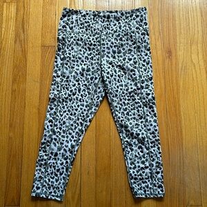 GAIAM White Patterned Capri Leggings